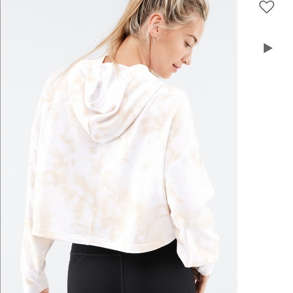 Fabletics cropped tye dye hoodie - Picture 2 of 6